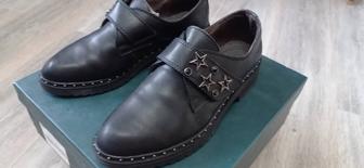 Ботинки, лоферы. Обувь кожаная женская 37 размер.