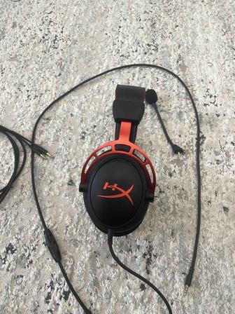 Наушники HyperX Cloud Alpha черный-красный