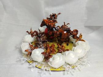 Новогодняя поделка Лошадка.