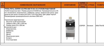 Гриль-печь JOSPER HJX-PRO-TD NC со столом подставкой