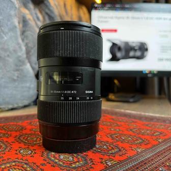 Объектив Sigma 18-35mm f/1.8 DC HSM Art EF