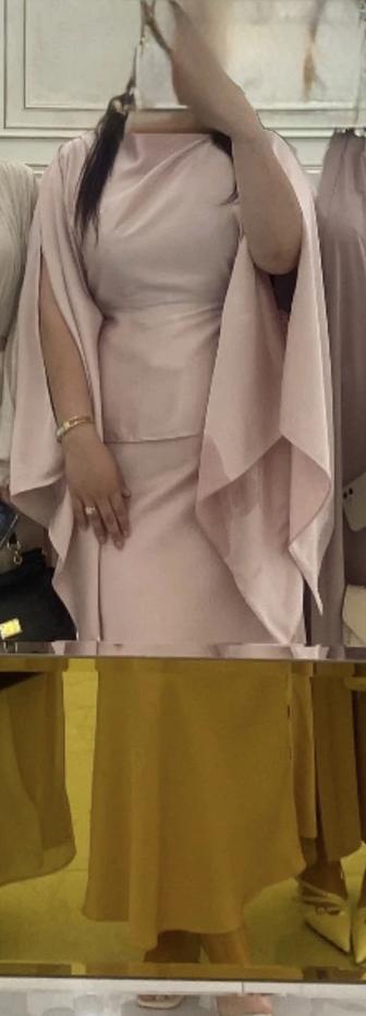 платье вечернее, двойка plus size 52/54