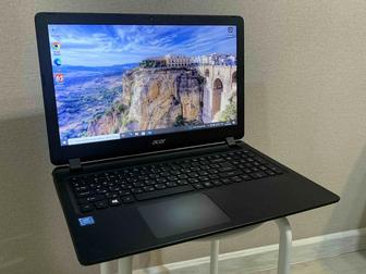 Ноутбук офисный Acer не виснет скоростной SSD 128gb HHD500gb ОЗУ4gb АКБ 76%