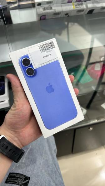 iPhone 16 128 синий новый неактивированный