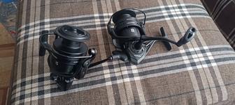 Катушка рыболовная 8000 металлическая шпуля 4.71 для сазана и карпа