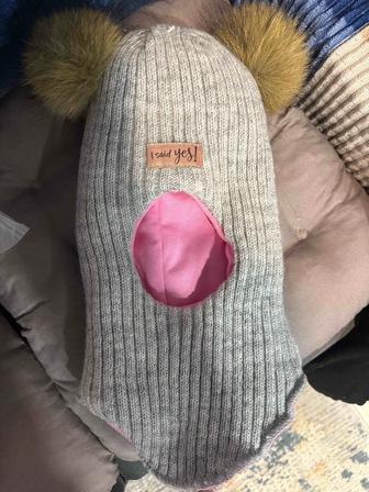 Детская зимняя шапка