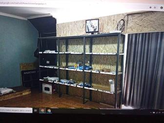 Стеллажи металлические