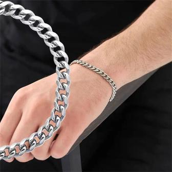 Цепочки наборы с браслетами массивные новые