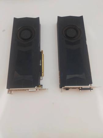 Видеокарта Nvidia GTX 1080, 8GB (ОДНА ИЗ ДВУХ)