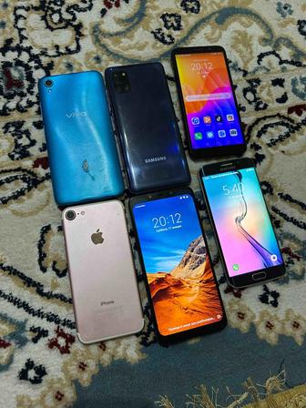 Iphone Samsung Poco vivo телефондар сатам бу жасап алатындар болса алсын