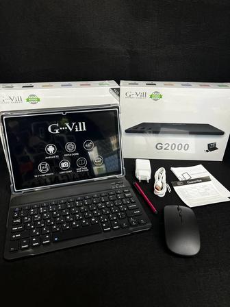Планшет G-Vill 2000 с мышкой и клавиатурой, как ноутбук