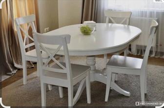 Стол и стулья IKEA