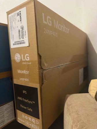 Продам монитор LG 75герц. 24 дюйма в коробке новый