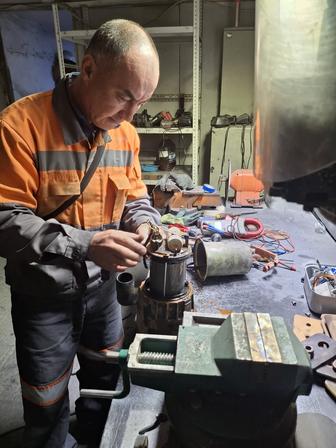 Ремонт качков, вакуумных насосов.