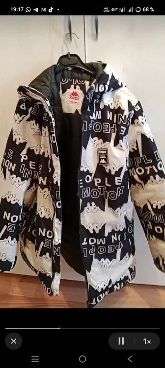 Продам мужская зимняя куртка внутри натуральный мех