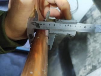 Труба медная 28мм цельная 5м.