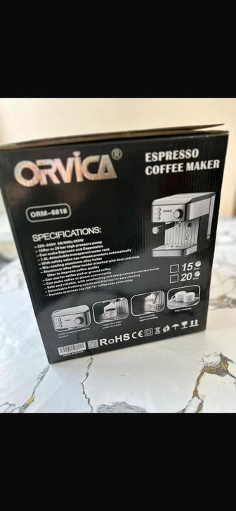 Кофеварка ESPRESSO COFFEE MAKER Orvica ORM-6818