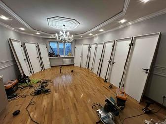 Установка межкомнатных дверей