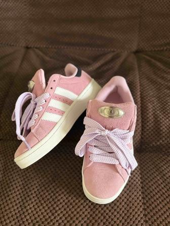 Женские кроссовки Adidas campus, light pink