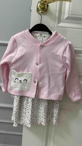 Очень нежная двойка платье и кардиган