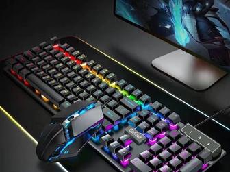 Клавиатуру и мышь