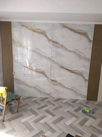 Кафель. Гипсокартон. Обой. Левкас. Закатка. Ламинат. Декор.