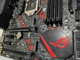 Матплата ASUS Rog Strix B360 на запчасти