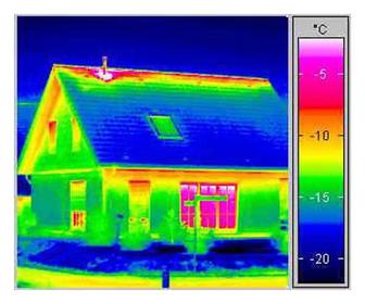 Услуги диагностика теплопотерь тепловизором