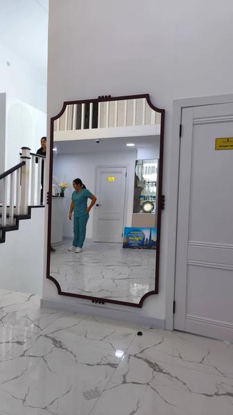 Зеркала с подсветкой с рамкой с установкой