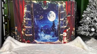 Фотофон новогодний размер 200х150