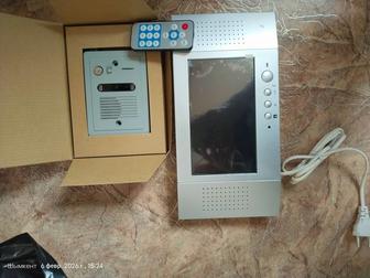 Срочно продам видеодомофон, кабель прилагается. Новый.