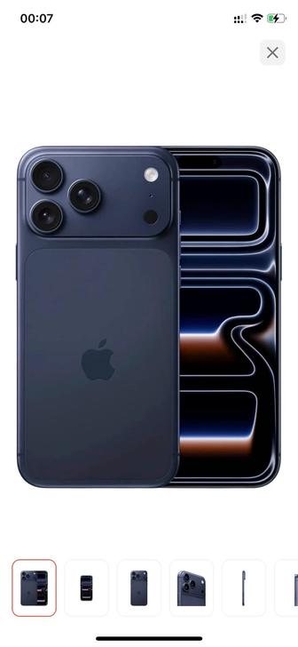IPhone 17 Pro Max 256gb Темно-синий