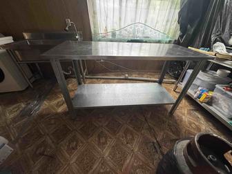 Продам 3 стола из нержавеющей стали для цехов или пище блока