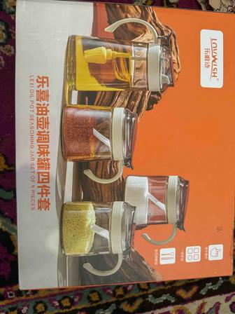 Посуда для специй и масло новый