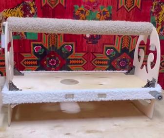 Жиналмалы бесік. Складной бесік.