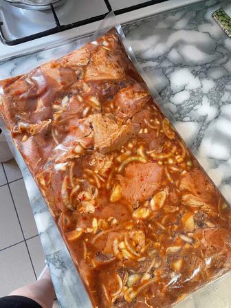 Маринованное мясо для шашлыка