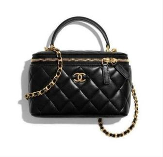 Стильная мини-сумка черная Chanel