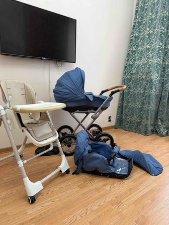 Детская коляска и стул