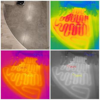 Тепловизор Обследование тепловизором батареи теплый пол утечки тепла холод