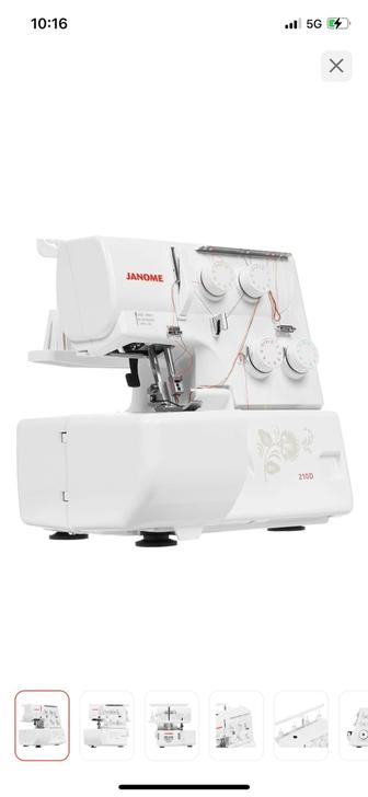 Оверлок JANOME 210d