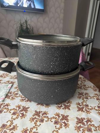 Продам кастрюли и сковородки б/у