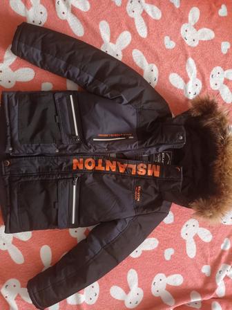 Куртка зима 134 размер