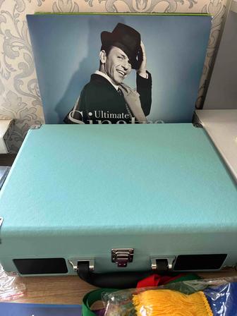 Виниловый проигрыватель EX VinylStream BT Tiffany синий