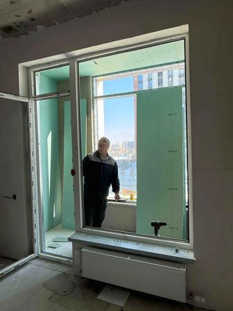 Балконное пластиковое окно