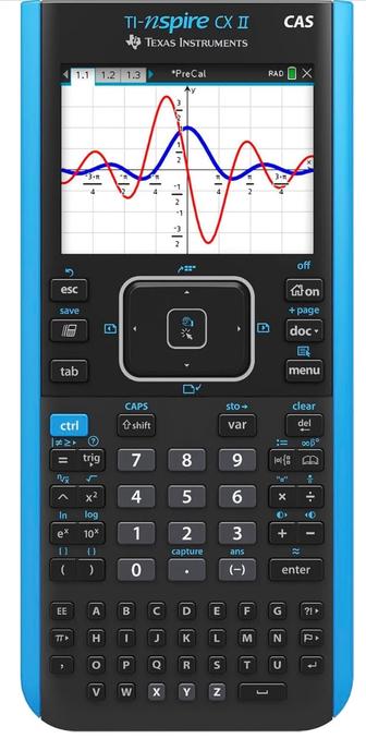 Аренда Texas Instrument Nspire CX II CAS Student Software Graphing