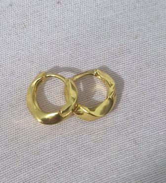 Серьги детские серебро