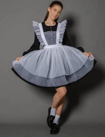 Фартук школьный, белый