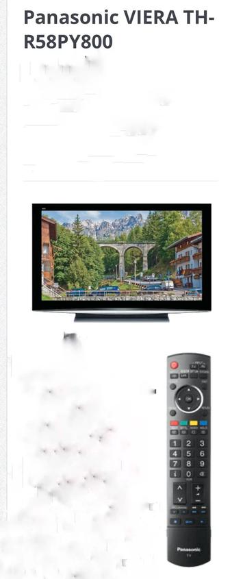 Телевизор Panasonic плазменный 144х89х10см