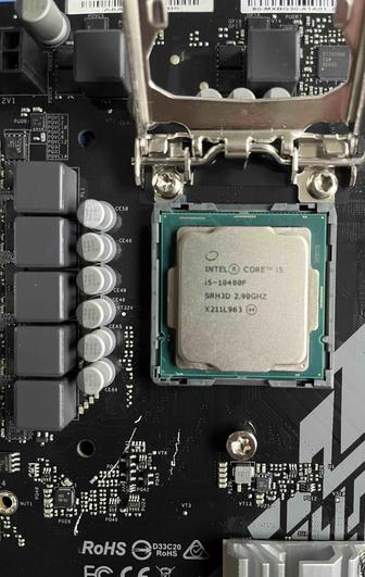 Intel Core i5 10400f и Asrock H510M-HVS и DeepCool