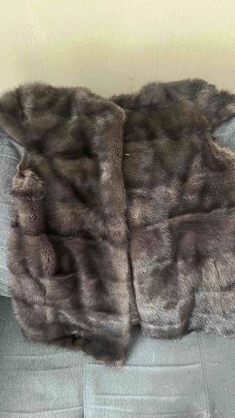 Норковая жилетка